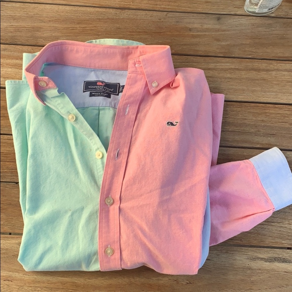 Vineyard vines dress shirt L 16-18